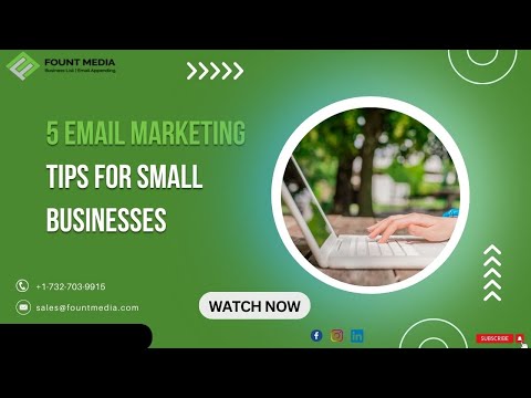 5 Email Marketing Tips for Small Businesses | Tips or Tactics to Grow Small Businesses | Strategies [Video]