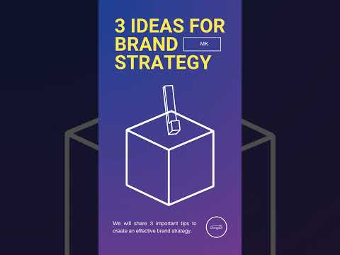 3 Ideas for brand strategy | how to build a successful brand through social media [Video]