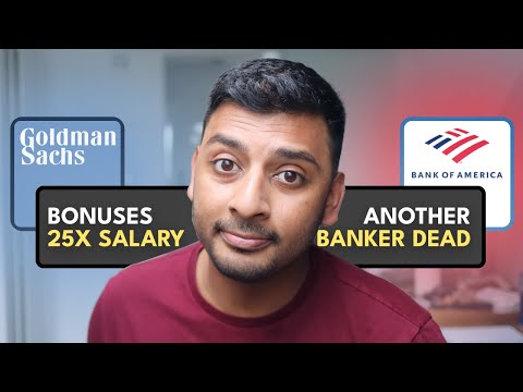 Goldman Sachs Lift Bonus Cap & Another Overworked Banker Dead [Video]