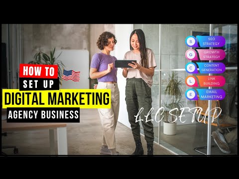 LLC for Digital Marketing Agency in 2024 (Easy Step with Dashboard Tutorial) How & When To Start? [Video]