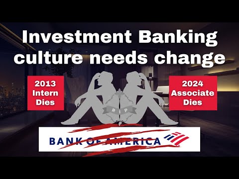 Investment Banking Culture needs to change [Video]
