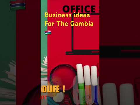 Profitable Business Ideas you could start In The Gambia 🇬🇲Make Money [Video]