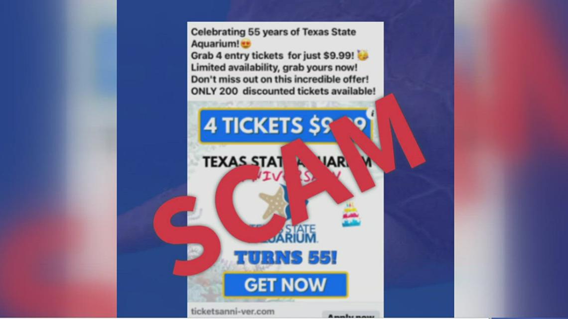 Texas State Aquarium warns against recent scam ad [Video]