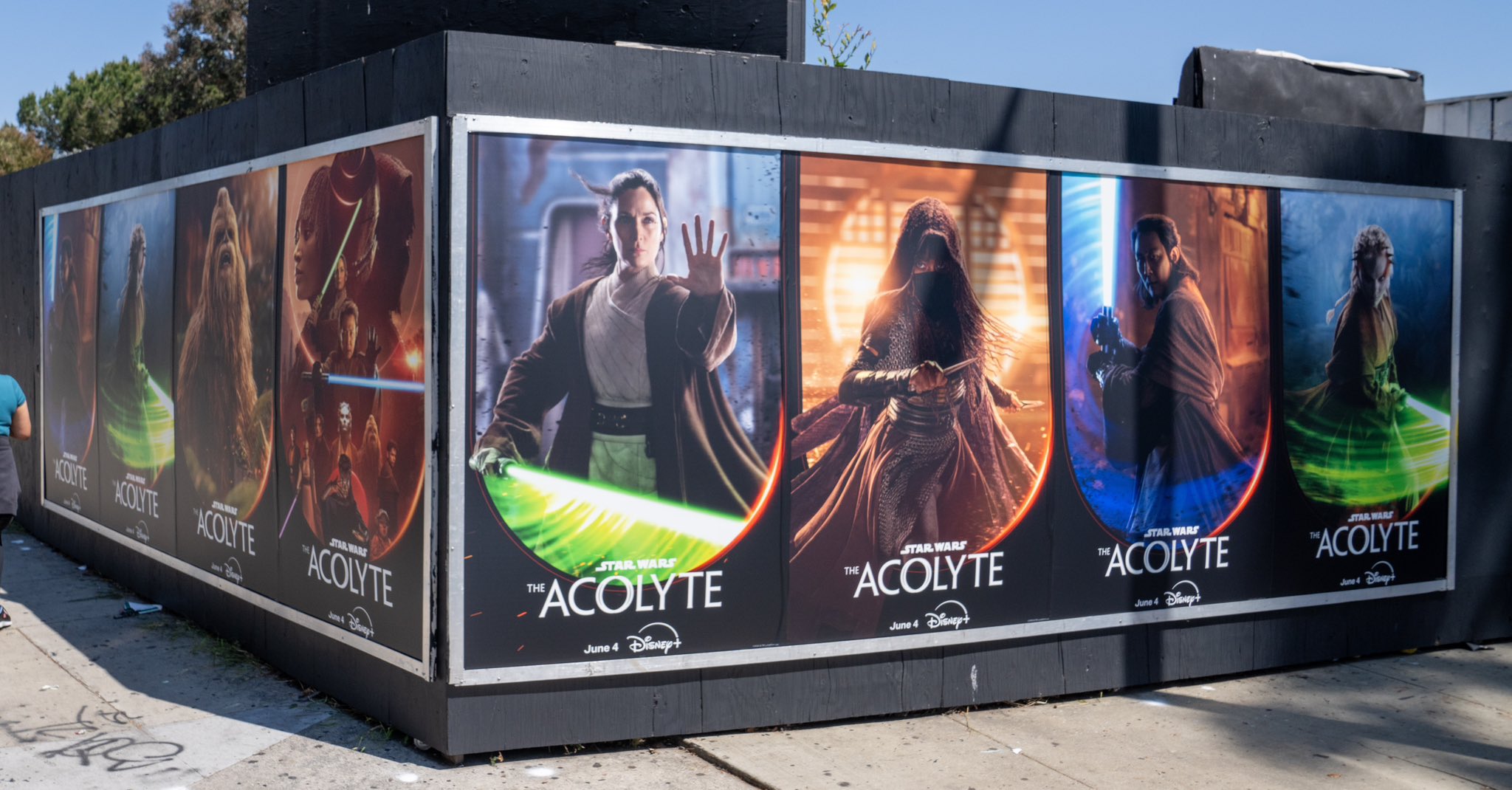 New ‘The Acolyte’ Character Posters Revealed In New Street Billboards [Video]
