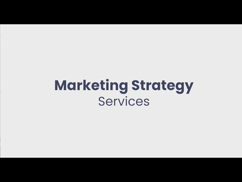 Art of Strategy Consulting: Marketing Strategy Services [Video]