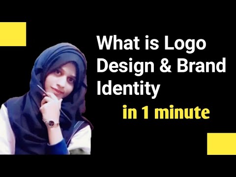 what is logo design & brand identity learn in 1 minute ®️ [Video]