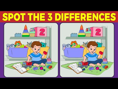 Extremely Hard Challenge: Spot the Difference! [Video]