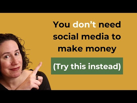 Ways to make money WITHOUT social media marketing | Jessica Lackey [Video]