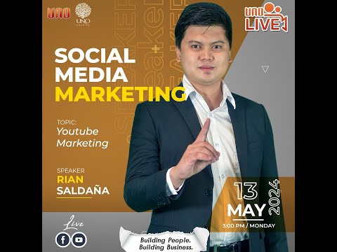 Social Media Marketing “Youtube Marketing” Trainer: Mr. Rian Saldaña MAY 13, 2024 [Video]