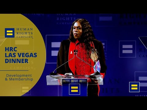 Big Freedia Receives the HRC Visibility Award at the 2024 HRC Las Vegas Dinner [Video]