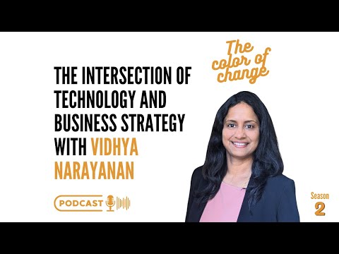 The Intersection of Technology and Business Strategy with Vidhya Narayanan [Video]