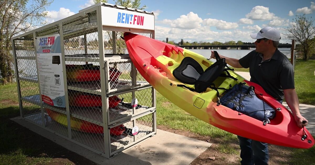 Kayak-rental kiosk now available at West Bank Park [Video]