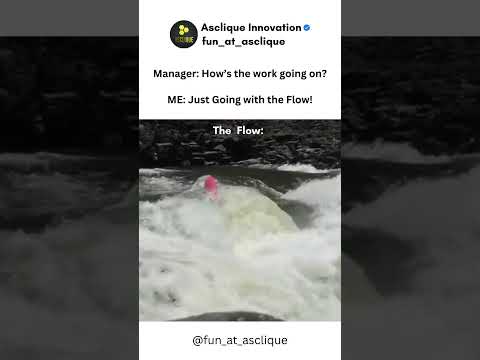 Just Going with the Flow😂🤣 [Video]