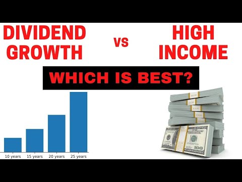 Dividend Growth vs High Income: Which is Best? [Video]