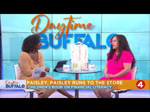 Daytime Buffalo: “Paisley, Paisley Runs to the Store” | Children’s book on financial literacy [Video]
