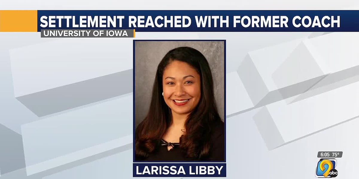 Former gymnastics coach receives settlement from Univ. of Iowa [Video]
