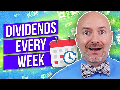 THESE 4 Monthly Dividend Stocks Pay You EVERY Week [Video]