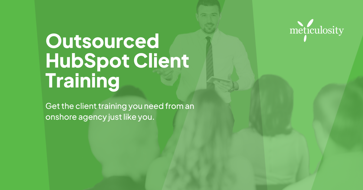 Outsourced HubSpot Training for Agencies [Video]