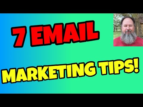 7 EMAIL MARKETING TIPS TO MAKE YOU LOOK PROFESSIONAL [Video]