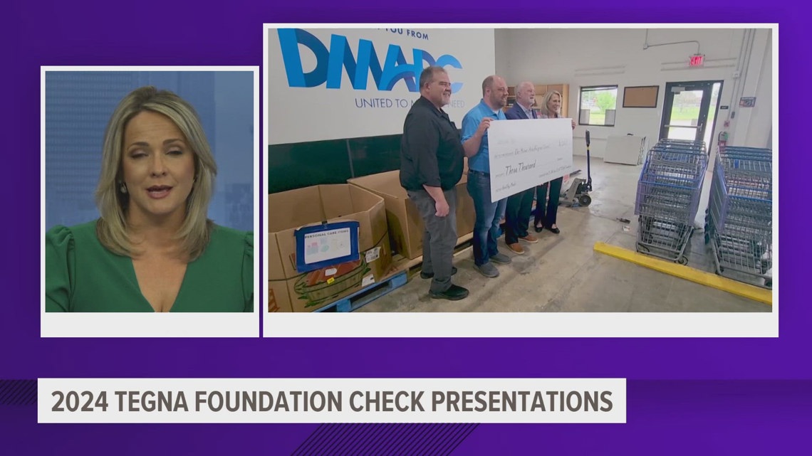 Local 5, CW Iowa 23 and the TEGNA Foundation Awards DMARC and Iowa Gardening for Good [Video]