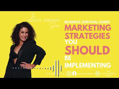 EP 114 | Business Survival Guide – Marketing strategies you SHOULD be implementing [Video]