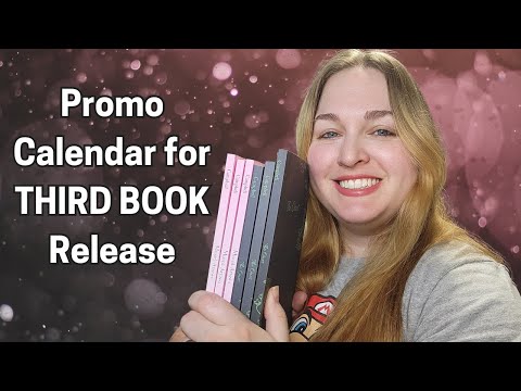 Promo Calendar + Marketing Plan for my THIRD BOOK [Video]