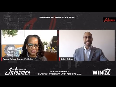 INFORMER WIN TV – Ralph Bolton; Manager of Corporate Social Responsibility at Pepco [Video]