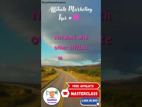 Affiliate Marketing Tips No 18  [Video]