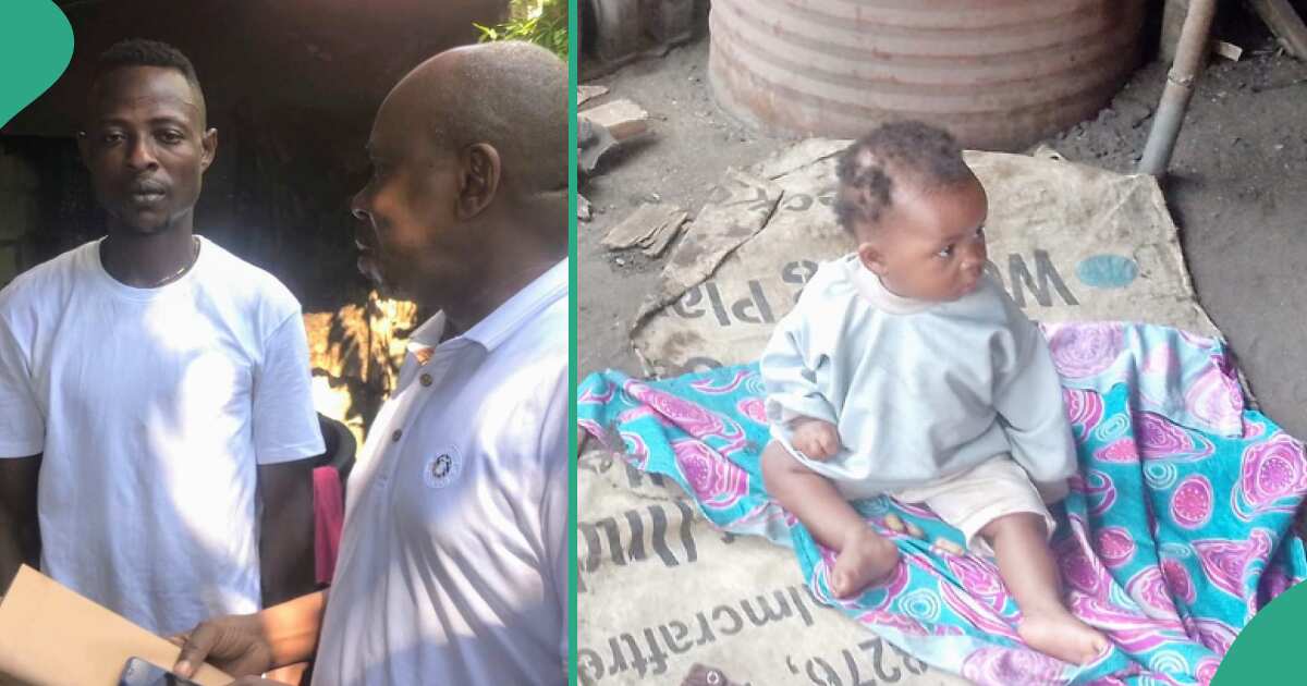 Mechanic Who Takes His 7-Month-Old Baby to Workshop Receives N285,000 Donation from Nigerians [Video]
