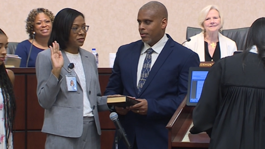 Forsyth County swears in new county manager Shontell Robinson [Video]