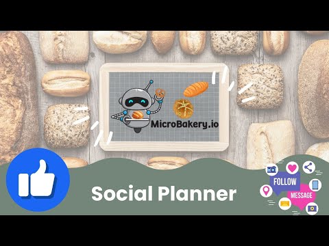 Master Your Social Media Strategy with MicroBakery.io’s Social Planner [Video]