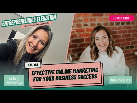 Ep.28 Effective Online Marketing For Your Business Success: With Story Brand Expert Julie Wieler [Video]