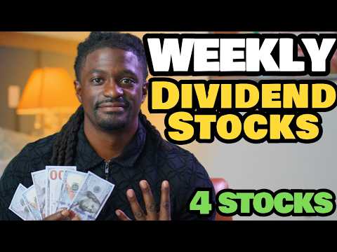 Get Paid DIVIDENDS Every Single Week With These 4 Stocks [Video]