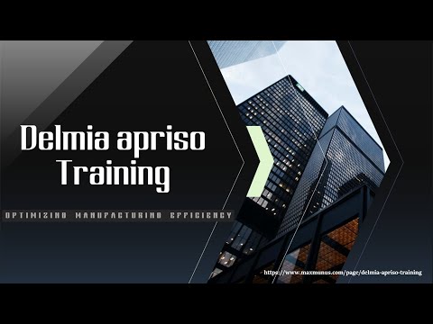 Delmia apriso Training – Delmia apriso Online Training (Delmia apriso Certification Tips) Course [Video]