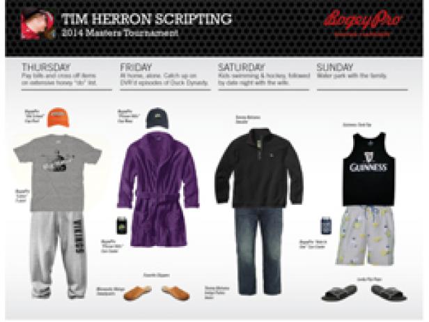 What Tim Herron will be wearing for the Masters … just not on the golf course | Golf News and Tour Information [Video]