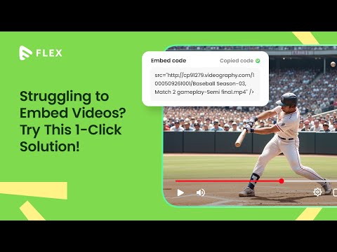 Enhance Your Video Strategy with Muvi Flex | Secure Hosting and Easy Embedding!