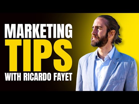 Marketing Tips with Ricardo Fayet [Video]