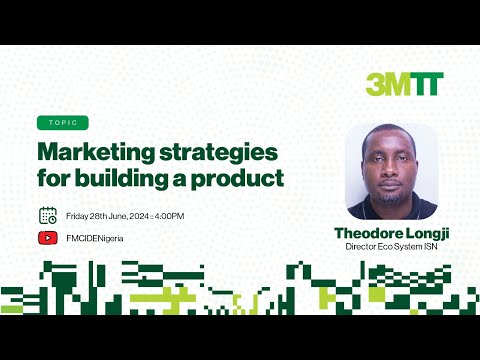 Marketing Strategies for building a product. [Video]