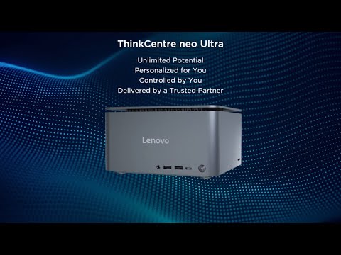 Introducing the Lenovo ThinkCentre neo Ultra  Ultra small in size, heavy on AI capabilities [Video]