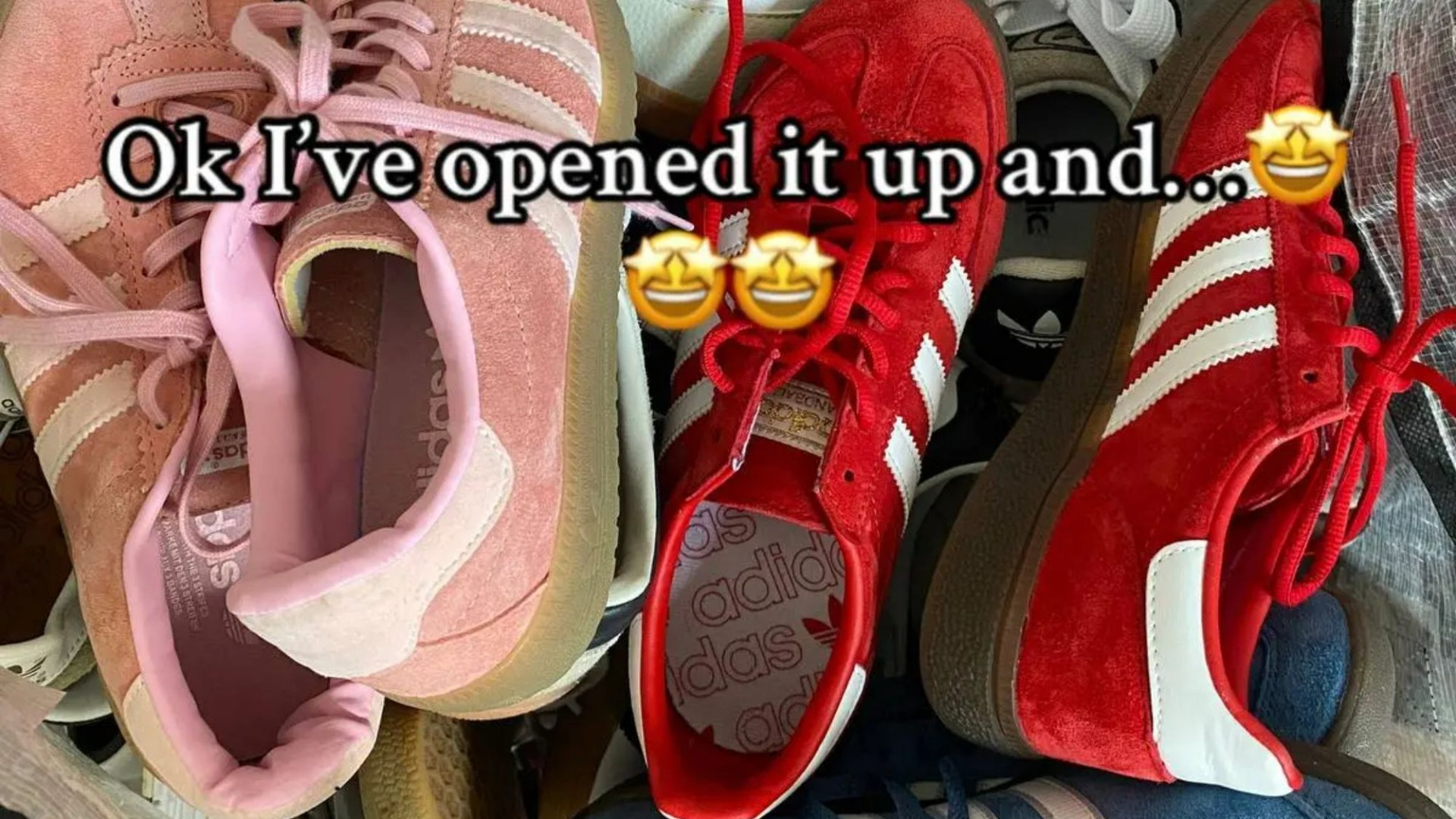 I spent 300 on a ‘mystery bag’ of trainers & got dozens of designer pairs – I’m flogging them for 80 a pop [Video]