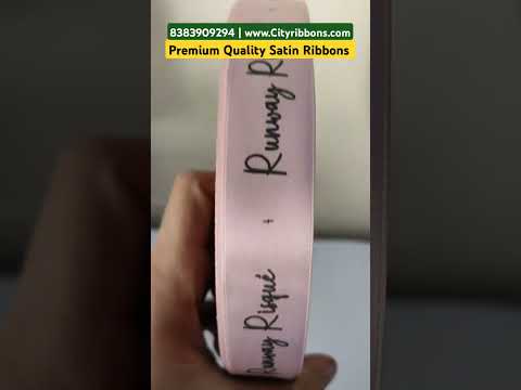 Branded Satin Ribbons: Add a Professional Touch to Your Packaging, City Ribbons [Video]