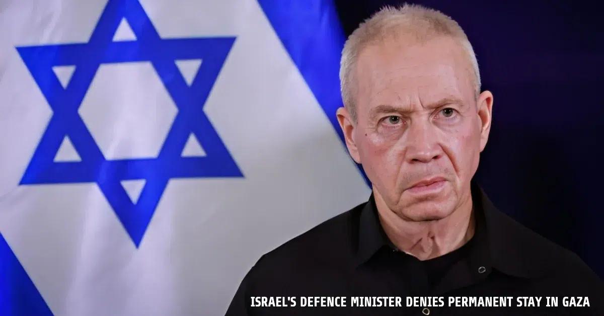 Defence Minister Clarifies Gaza Stance [Video]