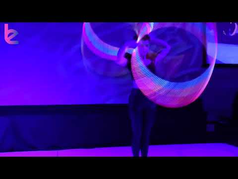 Carley Hula | Corporate Event | LED Hula Hoop | Corporate Branding [Video]