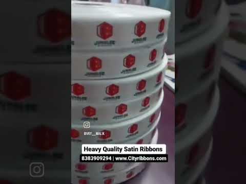 Personalize Your Presents with Custom Printed Satin Ribbons, City Ribbons [Video]