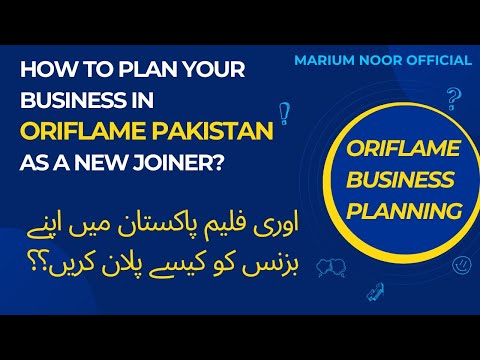 Oriflame Business planning for new joiners! ✅ [Video]