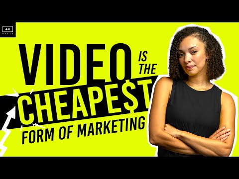 Why Video Is the Cheapest Form of Marketing