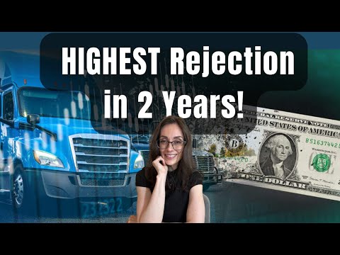 Trucking and Freight Market July 3, 2024: Highest Rejection in 2 Years?! [Video]