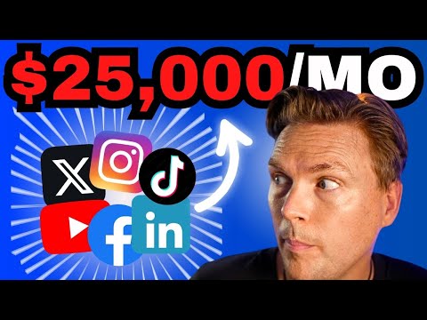 Steal my $25,000 a MONTH Social Media Strategy (for online business) [Video]