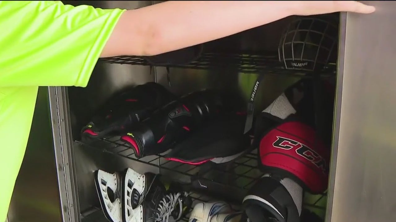 Mobile business helps keep sports gear clean [Video]