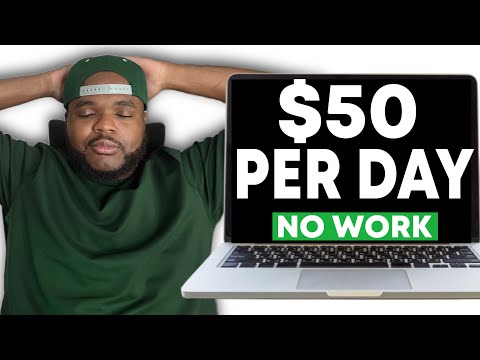 How to Make Money Online DOING NOTHING In 2024 (For Beginners) $50/Day [Video]